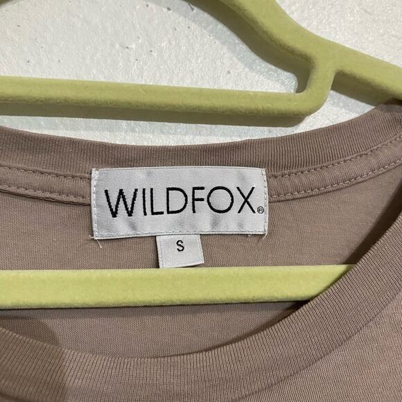 Wildfox USA Rosé Manchester Short Sleeve T-Shirt Sz S NWOT - Picture 6 of 13